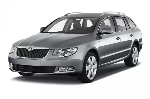 SKODA SUPERB II. (3T) KOMBI MOBILE GARAGE PLACHTA NA AUTO (2008-2015)