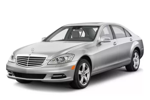 MERCEDES-BENZ S (W221) MOBILE GARAGE PLACHTA NA AUTO (2005-2013)