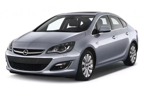 OPEL ASTRA J SEDAN MOBILE GARAGE PLACHTA NA AUTO (2009-2019)
