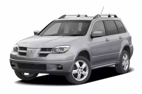 MITSUBISHI OUTLANDER MOBILE GARAGE PLACHTA NA AUTO (2002-2007)