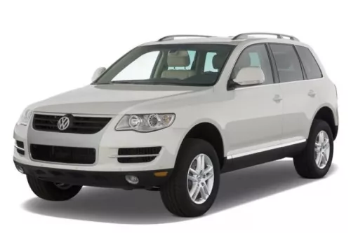 VW TOUAREG (7L) MOBILE GARAGE PLACHTA NA AUTO (2002-2010)