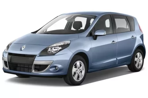 RENAULT SCENIC (JZ) MOBILE GARAGE PLACHTA NA AUTO (2009-2016)