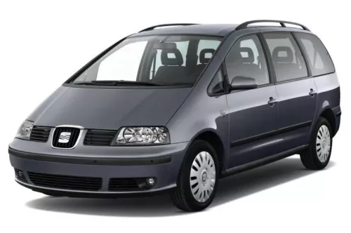 SEAT ALHAMBRA MOBILE GARAGE PLACHTA NA AUTO (1996-2010)