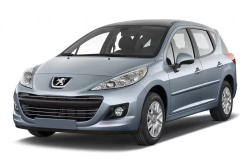 PEUGEOT 207 SW MOBILE GARAGE PLACHTA NA AUTO (2006-2012)