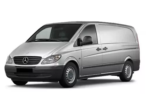 MERCEDES-BENZ VITO (W639) (dlhá verzia) MOBILE GARAGE PLACHTA NA AUTO (2003-2015)