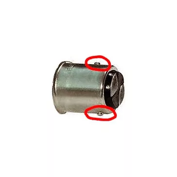   Osram 12V 21/5W BAY15d halogénová autožiarovka - oranžová