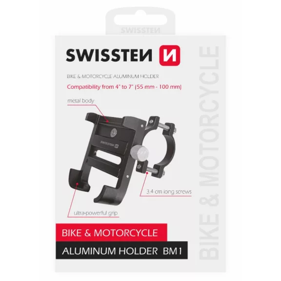 Držiak telefónu Swissten BM1 pre bicykle a motocykle