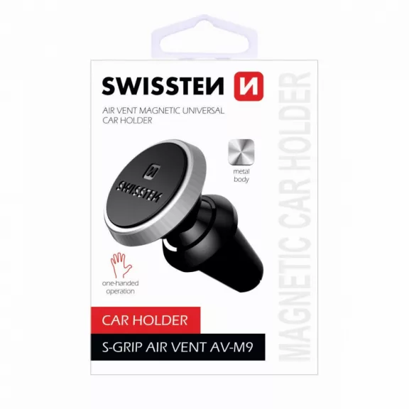 Držiak telefónu Swissten S-Grip Air Vent AV-M9, magnetický