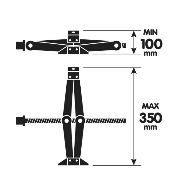 LAMPA profesionálny trapézový zdvihák - 1T