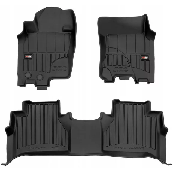 NISSAN NAVARA (2016-2022) GUMOVÉ ROHOŽE (3D PROLINE)
