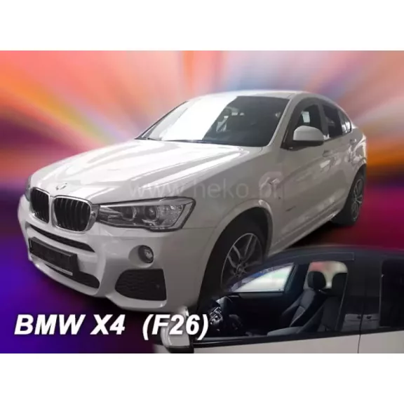 BMW X4 (F26) DEFLEKTORY (2014-2018)