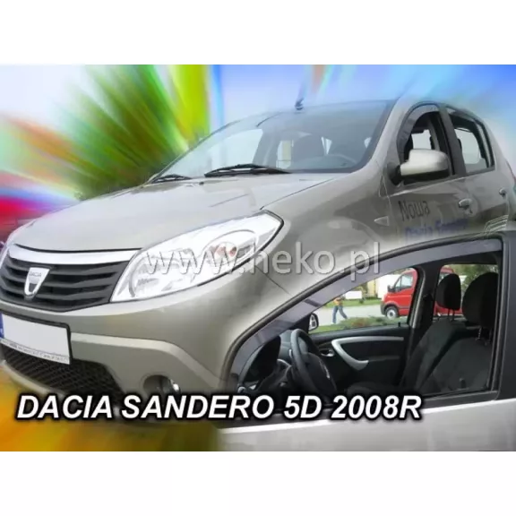 DACIA SANDERO DEFLEKTORY (2008-2012)