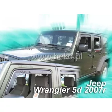 JEEP WRANGLER DEFLEKTORY (2007-2019)