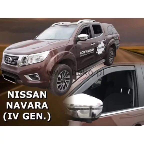NISSAN NAVARA DEFLEKTORY (2016-2022)