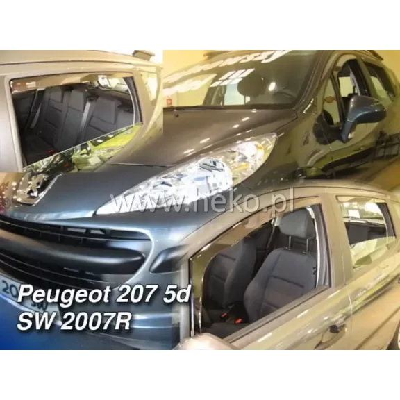 PEUGEOT 207 SW DEFLEKTORY (2006-2012)