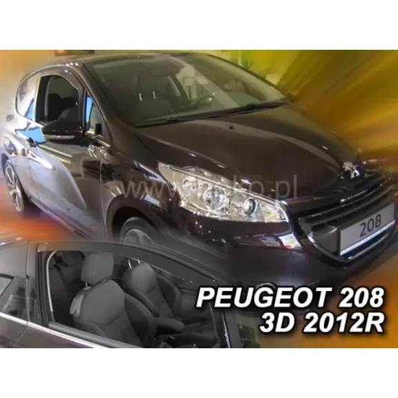 PEUGEOT 208 DEFLEKTORY (2012-2019)