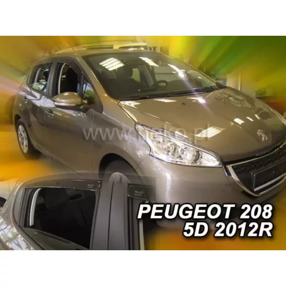 PEUGEOT 208 DEFLEKTORY (2012-2019)