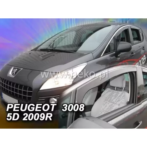 PEUGEOT 3008 DEFLEKTORY (2009-2016)