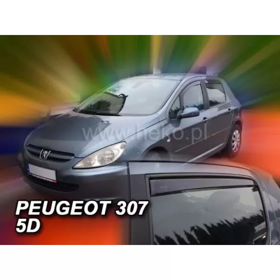 PEUGEOT 307 DEFLEKTORY (2001-2009)