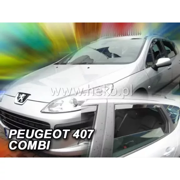 PEUGEOT 407 WAGON DEFLEKTORY (2004-2011)