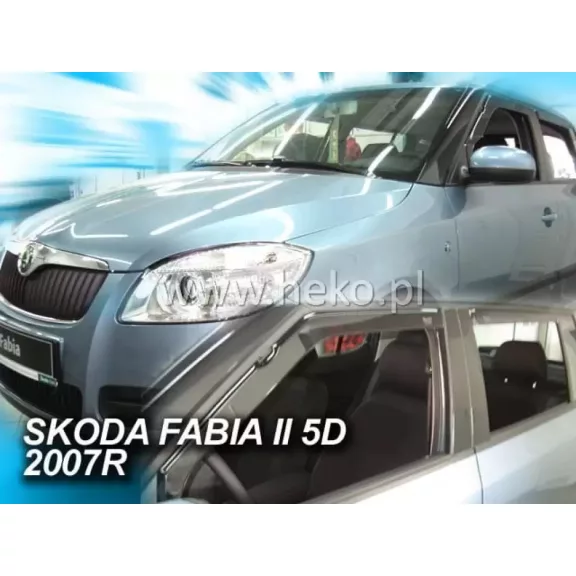 SKODA FABIA II. (5J) DEFLEKTORY (2007-2014)