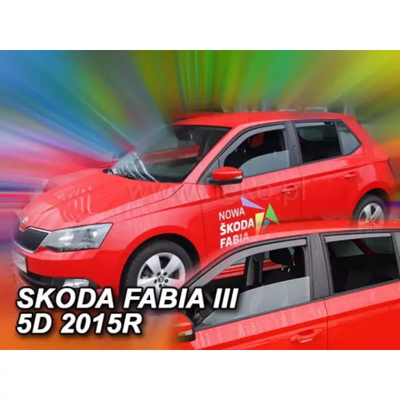 SKODA FABIA III. (NJ) DEFLEKTORY (2014-2021)