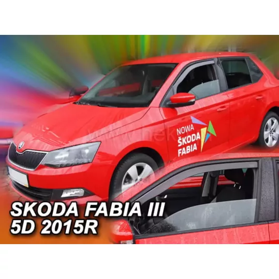SKODA FABIA III. (NJ) DEFLEKTORY (2014-2021)