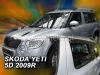 SKODA YETI DEFLEKTORY (2009-2017)