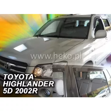 TOYOTA HIGHLANDER DEFLEKTORY (2001-2007)
