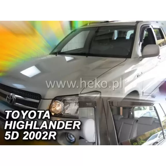 TOYOTA HIGHLANDER DEFLEKTORY (2001-2007)