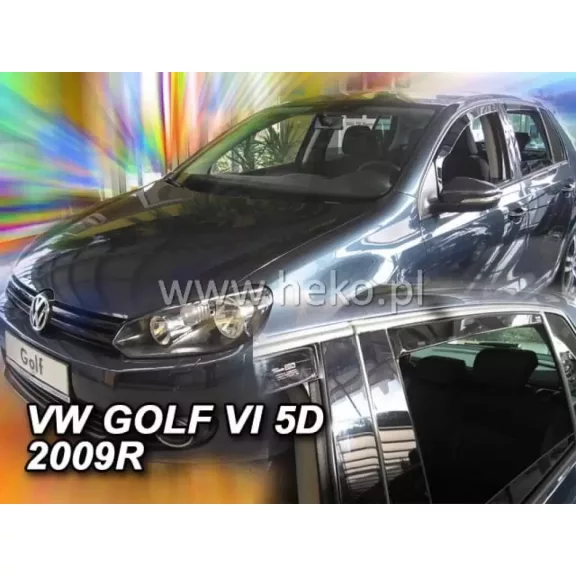 VW GOLF VI (5K) DEFLEKTORY (2009-2012)