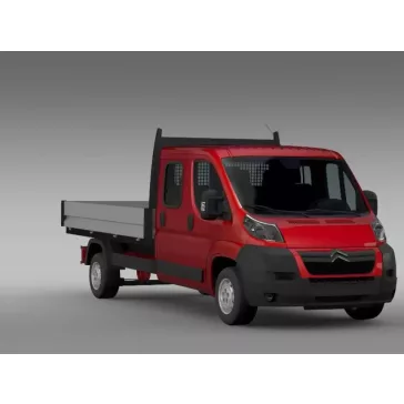 CITROEN JUMPER DVOJITÁ KABÍNA GUMOVÉ ROHOŽE (2006-2014)