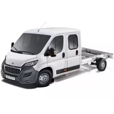 PEUGEOT BOXER DVOJITÁ KABÍNA GUMOVÉ ROHOŽE (2014-2022)