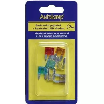 Autolamp Mini sada poistiek 5-30A 7ks (LED)