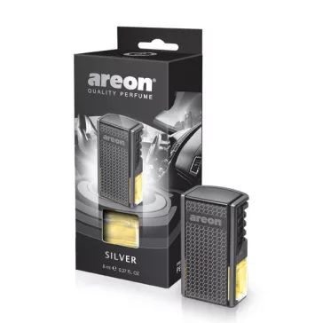 Areon Silver osviežovač vzduchu do auta parfum - 8ml