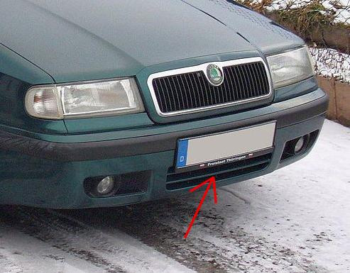 Skoda Felicia (spodný) Zimná krytka