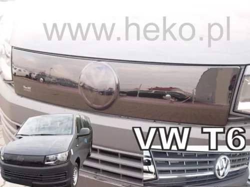 Volkswagen Transporter T6 / Caravelle 2015-2021 (horný, čierna krytka) Zimná krytka