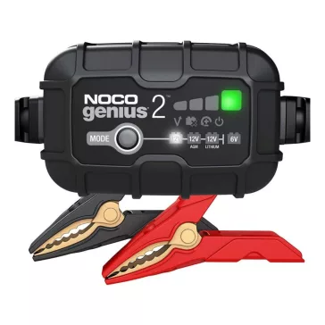 Nabíjačka autobatérií NOCO Genius2 (6 V / 12 V – 2 A)