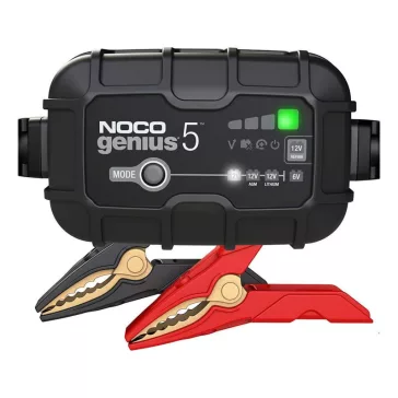 Nabíjačka autobatérií NOCO Genius5 (6 V / 12 V – 5 A)