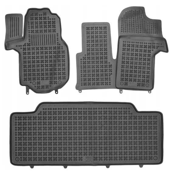 VW CRAFTER DVOJITÁ KABÍNA GUMOVÉ ROHOŽE (2017-)