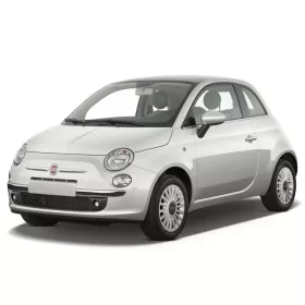   FIAT 500 (312/FF) Bočné ochranné lišty na dvere (2007-2011)