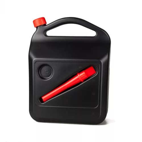 Plastová nádoba na palivo - čierna, 10 litrov