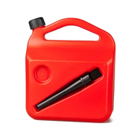 Plastová nádoba na palivo - červená, 5 litrov