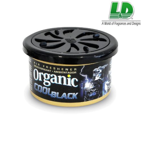 Osviežovač vzduchu do auta L&D Organic Cool Black - 46g