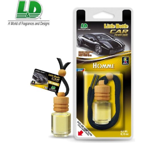 Osviežovač vzduchu do auta L&D Homme - 4,5 ml