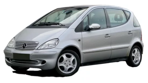 MERCEDES-BENZ A (W168) Bočné ochranné lišty na dvere (1997-2004)