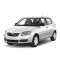 SKODA FABIA II. (5J) (SEDAN) Bočné ochranné lišty na dvere (2007-2014)