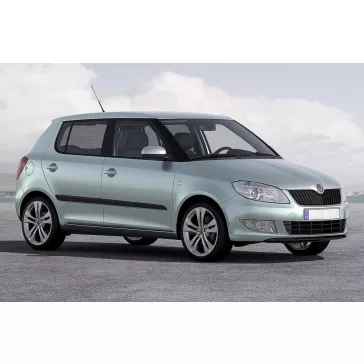   SKODA FABIA II. (5J) (SEDAN) Bočné ochranné lišty na dvere (2007-2014)