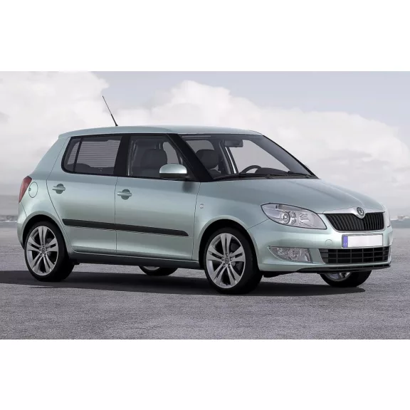 SKODA FABIA II. (5J) (SEDAN) Bočné ochranné lišty na dvere (2007-2014)