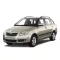 SKODA FABIA II. (5J) KOMBI Bočné ochranné lišty na dvere (2007-2014)